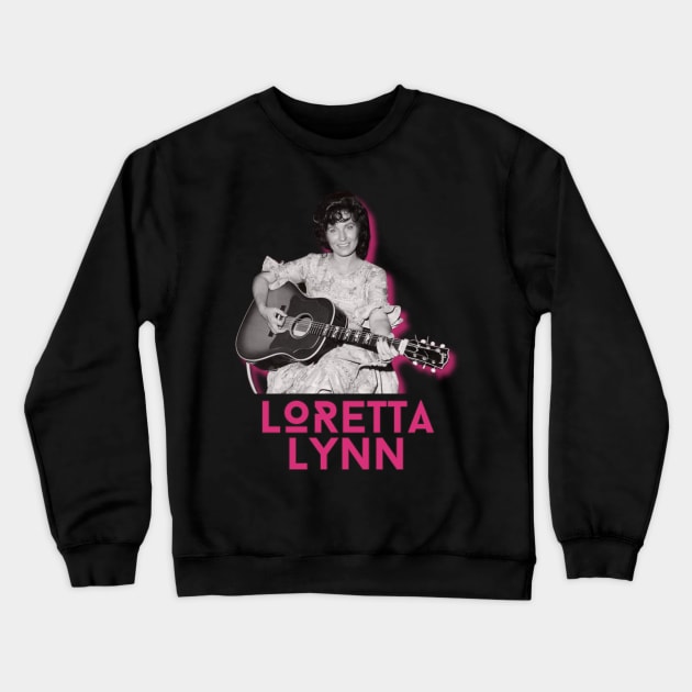 Loretta lynn\\original retro fan art Crewneck Sweatshirt by MisterPumpkin